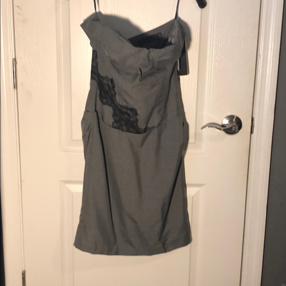🔴SOLD🔴NWT Stella & Jaime gray and black dress